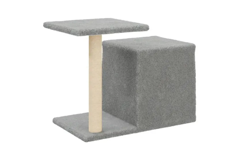 Vidaxl Cat Tree With Sisal Scratching Posts Light Grey 505 Cm Vidaxl Cat Tree With Sisal Scratching Posts Light Grey 505 Cm