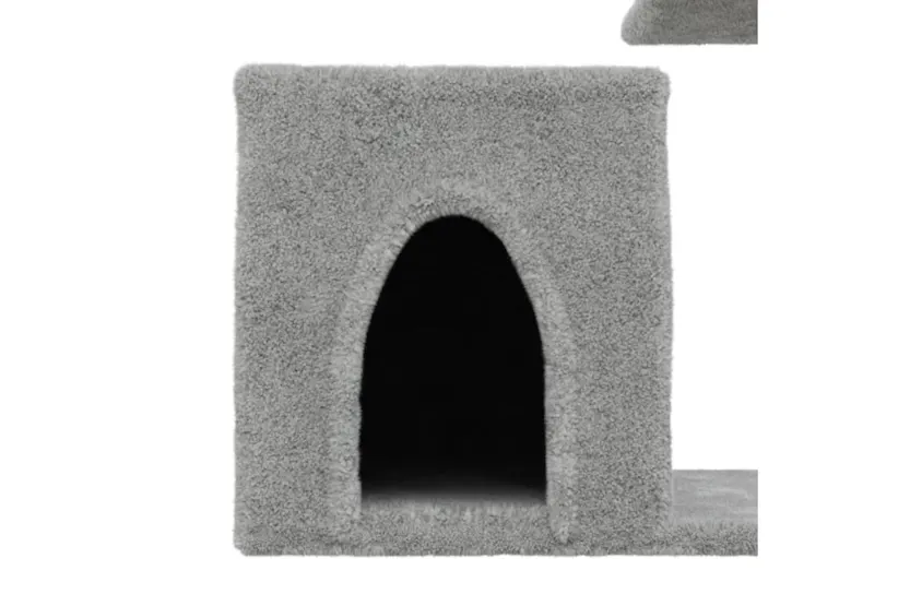 Vidaxl Cat Tree With Sisal Scratching Posts Light Grey 505 Cm Vidaxl Cat Tree With Sisal Scratching Posts Light Grey 505 Cm