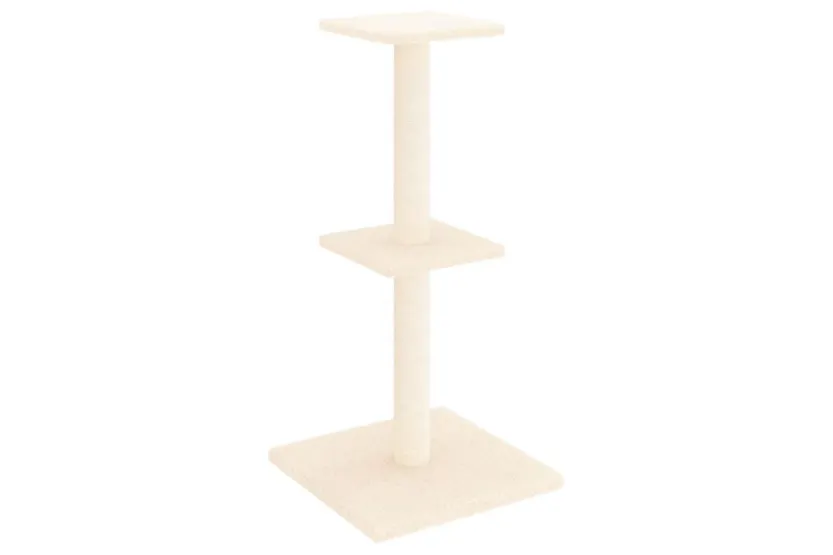 Vidaxl Cat Tree With Sisal Scratching Posts Cream 73 Cm Vidaxl Cat Tree With Sisal Scratching Posts Cream 73 Cm