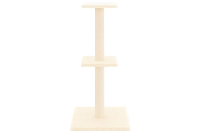 Vidaxl Cat Tree With Sisal Scratching Posts Cream 73 Cm Vidaxl Cat Tree With Sisal Scratching Posts Cream 73 Cm