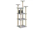 Vidaxl Cat Tree With Sisal Scratching Posts Light Grey 171 Cm Vidaxl Cat Tree With Sisal Scratching Posts Light Grey 171 Cm