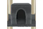 Vidaxl Cat Tree With Sisal Scratching Posts Dark Grey 216 Cm Vidaxl Cat Tree With Sisal Scratching Posts Dark Grey 216 Cm