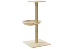 Vidaxl Cat Tree With Sisal Scratching Post Cream 74 Cm Vidaxl Cat Tree With Sisal Scratching Post Cream 74 Cm