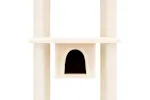 Vidaxl Cat Tree With Sisal Scratching Posts Cream 169 Cm Vidaxl Cat Tree With Sisal Scratching Posts Cream 169 Cm