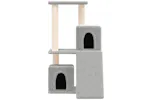 Vidaxl Cat Tree With Sisal Scratching Posts Light Grey 82 Cm Vidaxl Cat Tree With Sisal Scratching Posts Light Grey 82 Cm