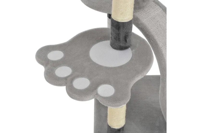 Vidaxl Cat Tree With Sisal Scratching Posts Grey 145 Cm Vidaxl Cat Tree With Sisal Scratching Posts Grey 145 Cm