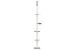 Vidaxl Floor To Ceiling Cat Tree Light Grey 2635-2895 Cm Vidaxl Floor To Ceiling Cat Tree Light Grey 2635-2895 Cm