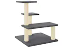 Vidaxl Cat Tree With Sisal Scratching Posts Dark Grey 61 Cm Vidaxl Cat Tree With Sisal Scratching Posts Dark Grey 61 Cm
