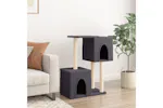 Vidaxl Cat Tree With Sisal Scratching Posts Dark Grey 86 Cm Vidaxl Cat Tree With Sisal Scratching Posts Dark Grey 86 Cm