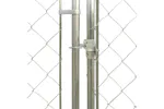 Vidaxl Dog Kennels Silver 192 X 192 X 195 Cm Galvanised Steel Vidaxl Dog Kennels Silver 192 X 192 X 195 Cm Galvanised Steel