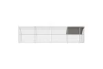 Vidaxl Chicken Cage 4 Pcs Silver 800 X 200 X 200 Cm Steel And Pe Vidaxl Chicken Cage 4 Pcs Silver 800 X 200 X 200 Cm Steel And Pe