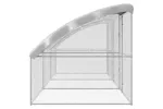 Vidaxl Chicken Cage 3 Pcs Silver 600 X 200 X 200 Cm Steel And Pe Vidaxl Chicken Cage 3 Pcs Silver 600 X 200 X 200 Cm Steel And Pe