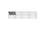 Vidaxl Chicken Cage 4 Pcs Silver 800 X 200 X 200 Cm Steel And Pe Vidaxl Chicken Cage 4 Pcs Silver 800 X 200 X 200 Cm Steel And Pe