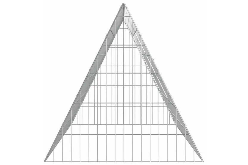 Vidaxl Rabbit Cage Silver 215 X 55 X 55 Cm Galvanised Steel Vidaxl Rabbit Cage Silver 215 X 55 X 55 Cm Galvanised Steel