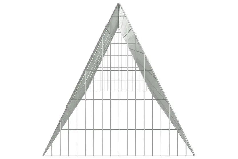 Vidaxl Rabbit Cage Silver 430 X 55 X 55 Cm Galvanised Steel Vidaxl Rabbit Cage Silver 430 X 55 X 55 Cm Galvanised Steel