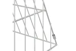 Vidaxl Rabbit Cage Silver 430 X 55 X 55 Cm Galvanised Steel Vidaxl Rabbit Cage Silver 430 X 55 X 55 Cm Galvanised Steel
