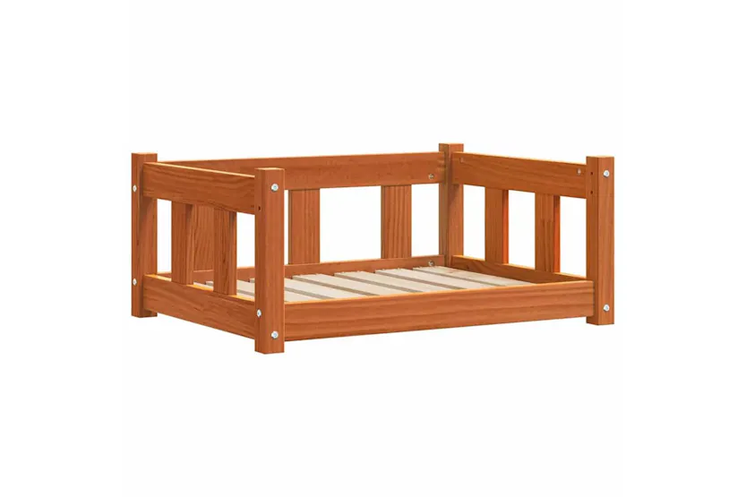 Vidaxl Dog Bed Wax Brown 655 X 505 X 28 Cm Solid Pine Wood Vidaxl Dog Bed Wax Brown 655 X 505 X 28 Cm Solid Pine Wood