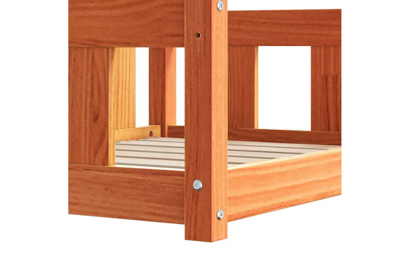 Vidaxl Dog Bed Wax Brown 655 X 505 X 28 Cm Solid Pine Wood Vidaxl Dog Bed Wax Brown 655 X 505 X 28 Cm Solid Pine Wood
