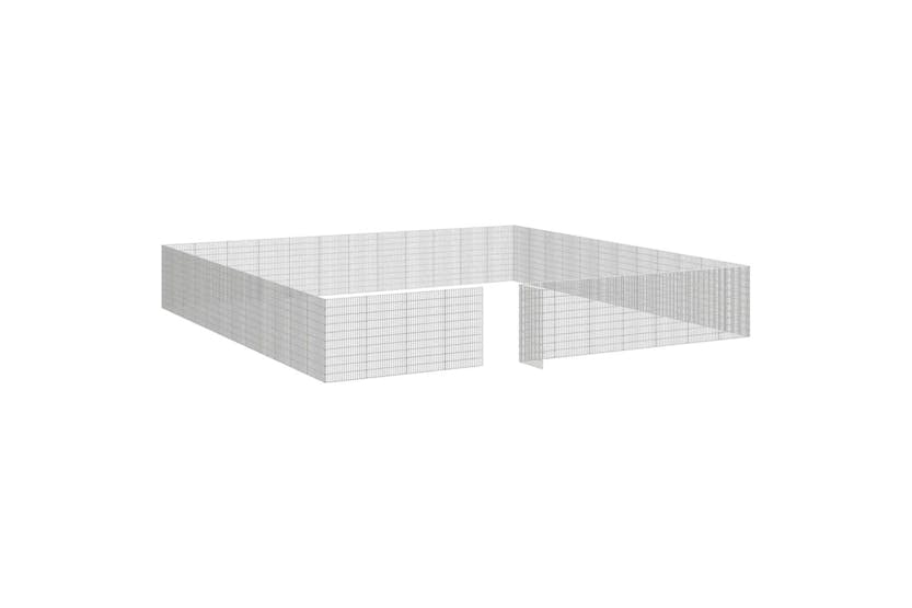 Vidaxl Free Range Animal Enclosure 48-panel 54x100 Cm Galvanised Iron Vidaxl Free Range Animal Enclosure 48-panel 54x100 Cm Galvanised Iron