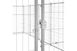 Vidaxl Outdoor Dog Kennel Galvanised Steel 7986 M Vidaxl Outdoor Dog Kennel Galvanised Steel 7986 M