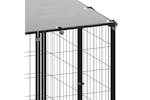 Vidaxl Dog Kennel Black 242 M Steel Vidaxl Dog Kennel Black 242 M Steel