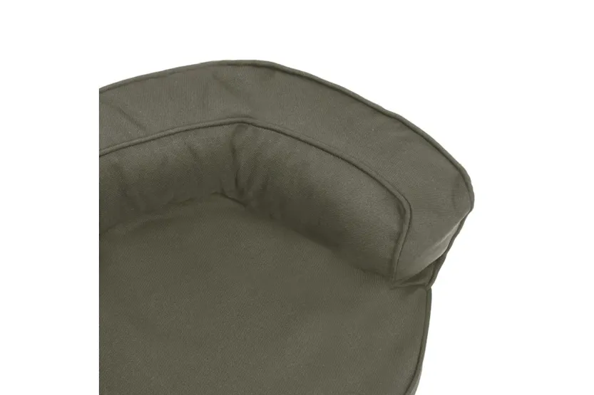 Vidaxl Ergonomic Dog Bed Mattress 60x42 Cm Linen Look Dark Grey Vidaxl Ergonomic Dog Bed Mattress 60x42 Cm Linen Look Dark Grey