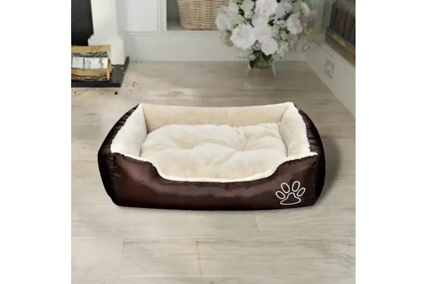 Vidaxl Warm Dog Bed With Padded Cushion Xl Vidaxl Warm Dog Bed With Padded Cushion Xl