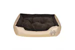 Vidaxl Dog Bed Beige And Brown Xxl Vidaxl Dog Bed Beige And Brown Xxl