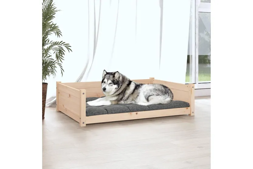 Vidaxl Dog Bed 1055x755x28 Cm Solid Pine Wood Vidaxl Dog Bed 1055x755x28 Cm Solid Pine Wood