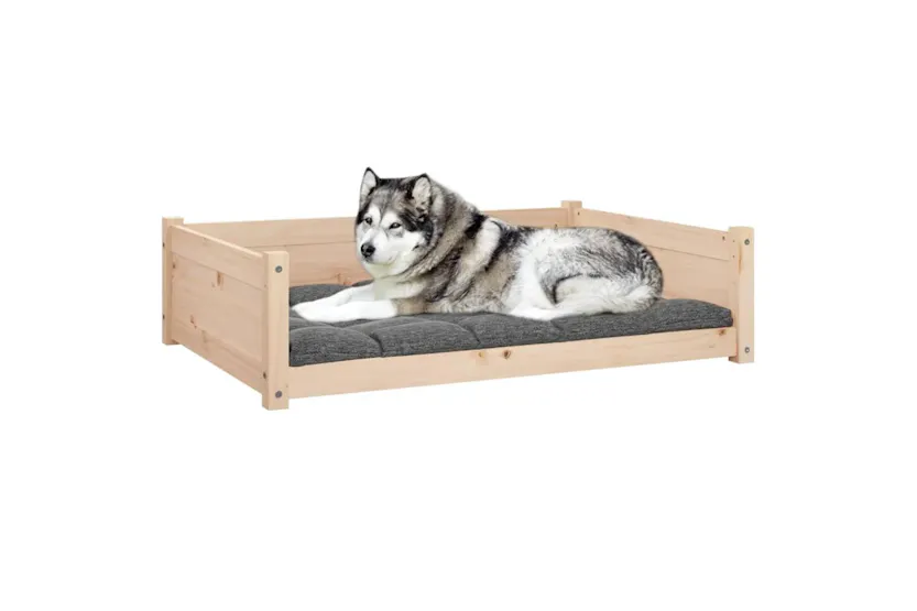 Vidaxl Dog Bed 1055x755x28 Cm Solid Pine Wood Vidaxl Dog Bed 1055x755x28 Cm Solid Pine Wood