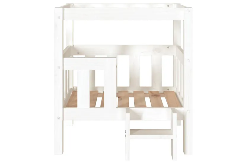 Vidaxl Dog Bed White 655x505x70 Cm Solid Wood Pine Vidaxl Dog Bed White 655x505x70 Cm Solid Wood Pine