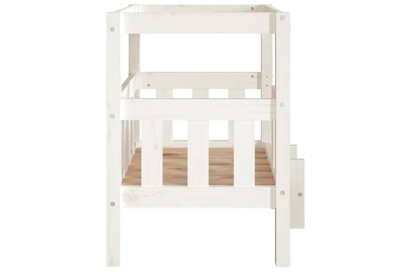 Vidaxl Dog Bed White 655x505x70 Cm Solid Wood Pine Vidaxl Dog Bed White 655x505x70 Cm Solid Wood Pine