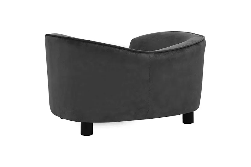 Vidaxl Dog Sofa Dark Grey 69x49x40 Cm Plush Vidaxl Dog Sofa Dark Grey 69x49x40 Cm Plush