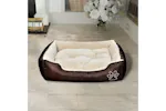 Vidaxl Dog Bed Brown And Beige Xxl Vidaxl Dog Bed Brown And Beige Xxl