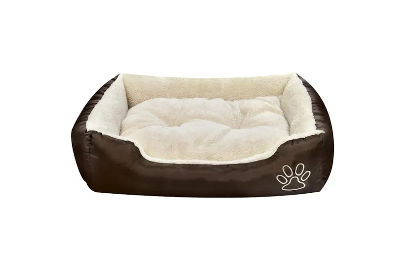 Vidaxl Dog Bed Brown And Beige Xxl Vidaxl Dog Bed Brown And Beige Xxl
