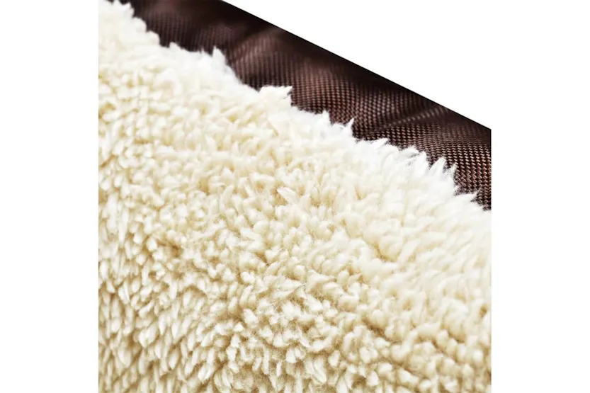 Vidaxl Dog Bed Brown And Beige Xxl Vidaxl Dog Bed Brown And Beige Xxl