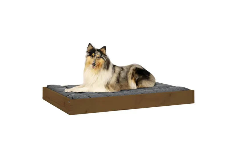 Vidaxl Dog Bed Honey Brown 915x64x9 Cm Solid Wood Pine Vidaxl Dog Bed Honey Brown 915x64x9 Cm Solid Wood Pine