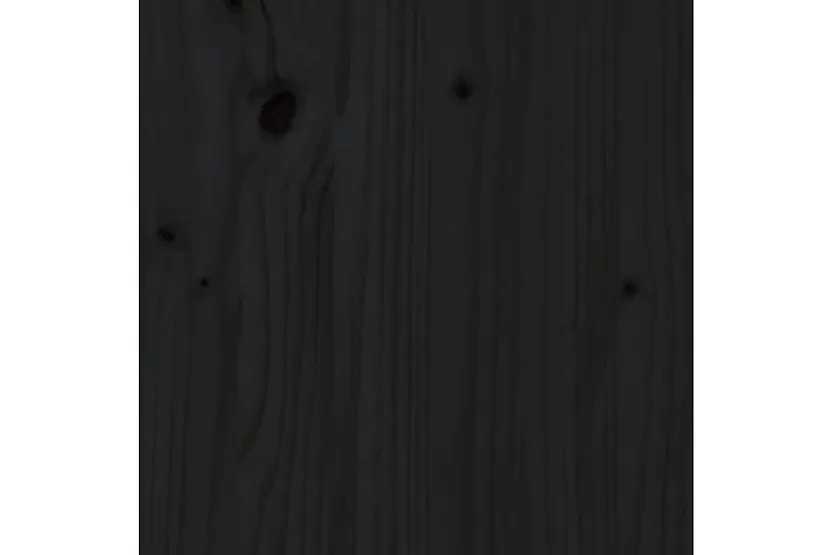 Vidaxl Dog Bed Black 1015x74x9 Cm Solid Wood Pine Vidaxl Dog Bed Black 1015x74x9 Cm Solid Wood Pine