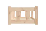 Vidaxl Dog Bed 555x455x28 Cm Solid Wood Pine Vidaxl Dog Bed 555x455x28 Cm Solid Wood Pine