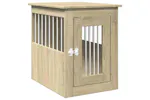 Vidaxl Dog Crate Furniture Sonoma Oak 45x62x59 Cm Engineered Wood Vidaxl Dog Crate Furniture Sonoma Oak 45x62x59 Cm Engineered Wood