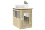 Vidaxl Dog Crate Furniture Sonoma Oak 45x62x59 Cm Engineered Wood Vidaxl Dog Crate Furniture Sonoma Oak 45x62x59 Cm Engineered Wood