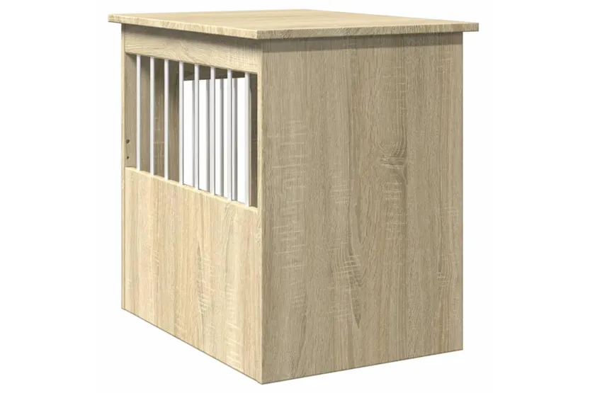 Vidaxl Dog Crate Furniture Sonoma Oak 45x62x59 Cm Engineered Wood Vidaxl Dog Crate Furniture Sonoma Oak 45x62x59 Cm Engineered Wood