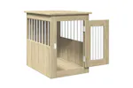 Vidaxl Dog Crate Furniture Sonoma Oak 45x62x59 Cm Engineered Wood Vidaxl Dog Crate Furniture Sonoma Oak 45x62x59 Cm Engineered Wood