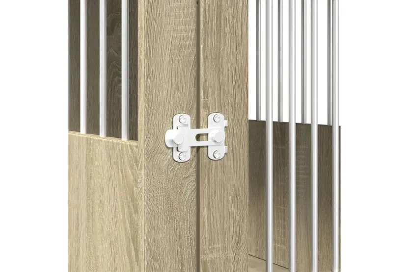 Vidaxl Dog Crate Furniture Sonoma Oak 45x62x59 Cm Engineered Wood Vidaxl Dog Crate Furniture Sonoma Oak 45x62x59 Cm Engineered Wood