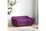 Vidaxl Dog Sofa Burgundy 72x45x30 Cm Plush Vidaxl Dog Sofa Burgundy 72x45x30 Cm Plush