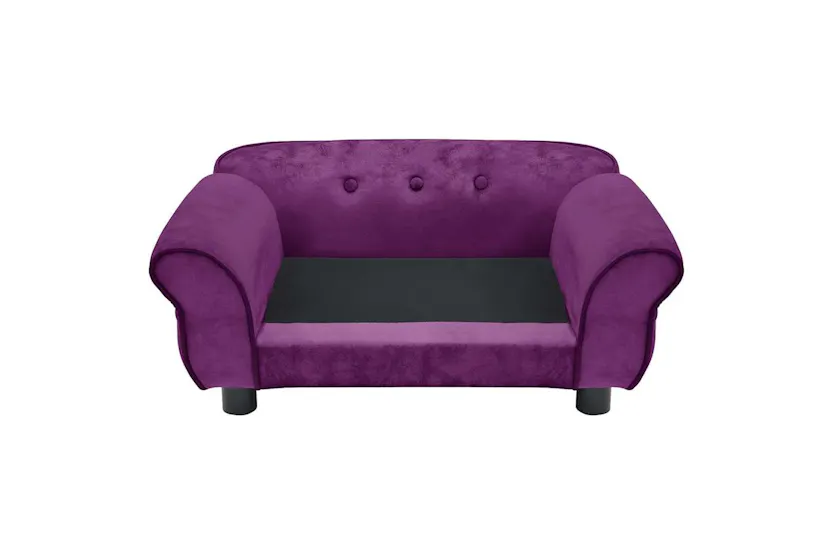 Vidaxl Dog Sofa Burgundy 72x45x30 Cm Plush Vidaxl Dog Sofa Burgundy 72x45x30 Cm Plush