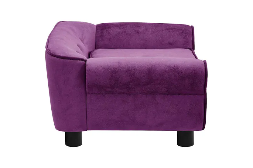 Vidaxl Dog Sofa Burgundy 72x45x30 Cm Plush Vidaxl Dog Sofa Burgundy 72x45x30 Cm Plush