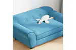 Vidaxl Dog Sofa Turquoise 72x45x30 Cm Plush Vidaxl Dog Sofa Turquoise 72x45x30 Cm Plush