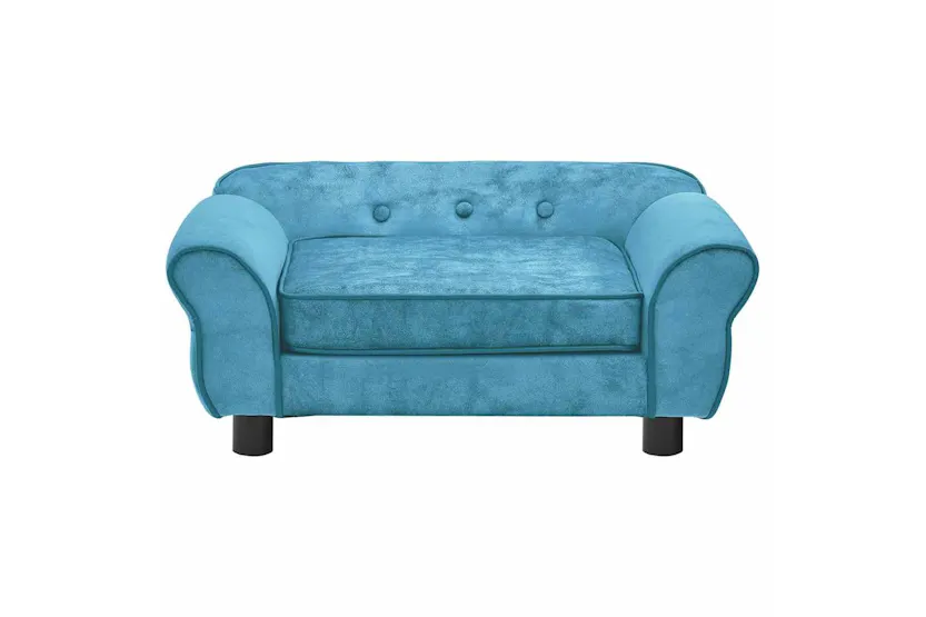 Vidaxl Dog Sofa Turquoise 72x45x30 Cm Plush Vidaxl Dog Sofa Turquoise 72x45x30 Cm Plush