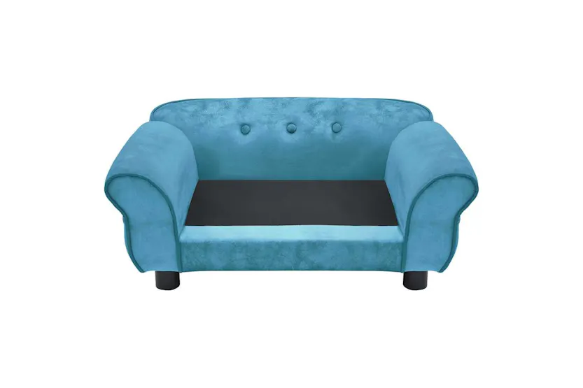 Vidaxl Dog Sofa Turquoise 72x45x30 Cm Plush Vidaxl Dog Sofa Turquoise 72x45x30 Cm Plush